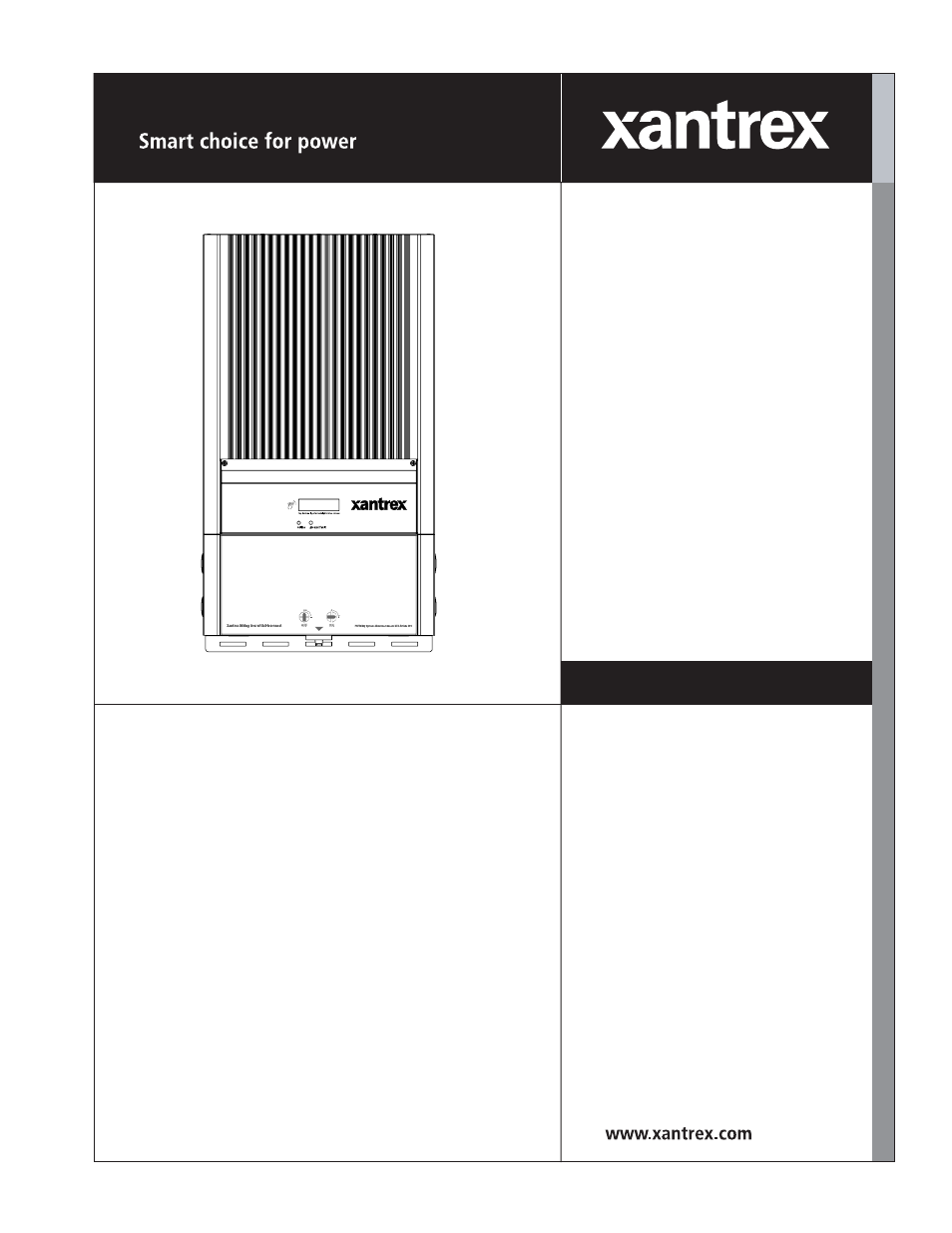 Xantrex Technology GT5.0-NA User Manual | 84 pages