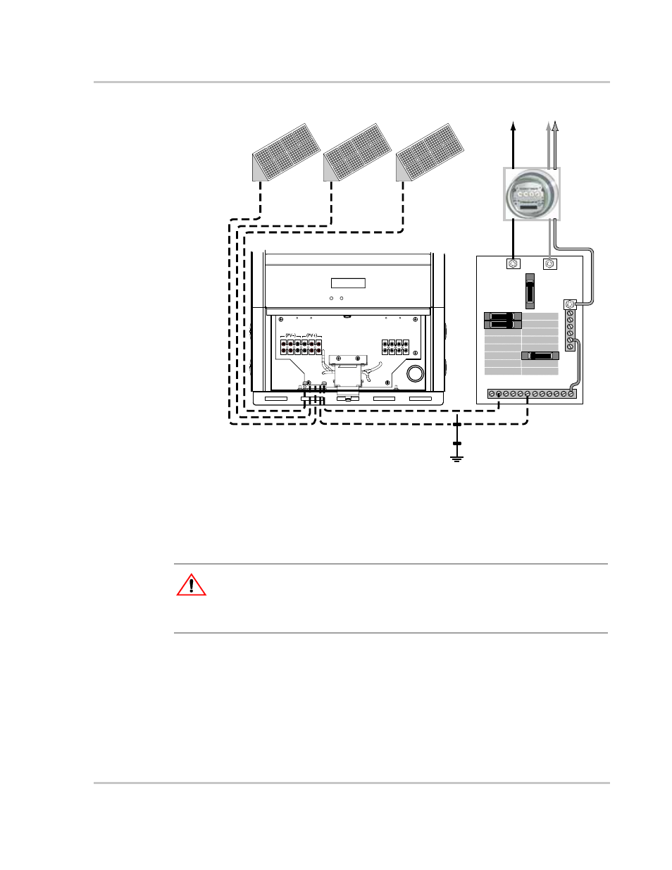 Ground fault fuse, Warning: shock hazard | Xantrex Technology GT5.0-NA User Manual | Page 29 / 84