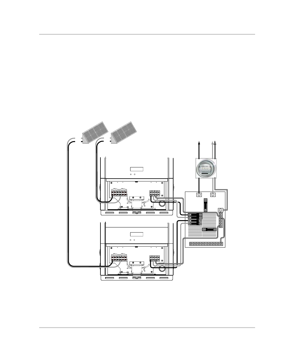 Dc and ac wiring for multiple inverters | Xantrex Technology GT5.0-NA User Manual | Page 37 / 84