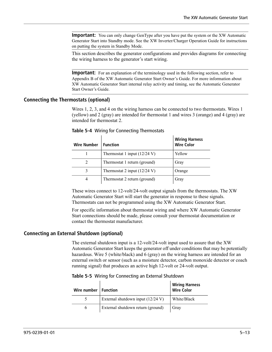 Xantrex Technology XW4024-120/240-60 User Manual | Page 105 / 136