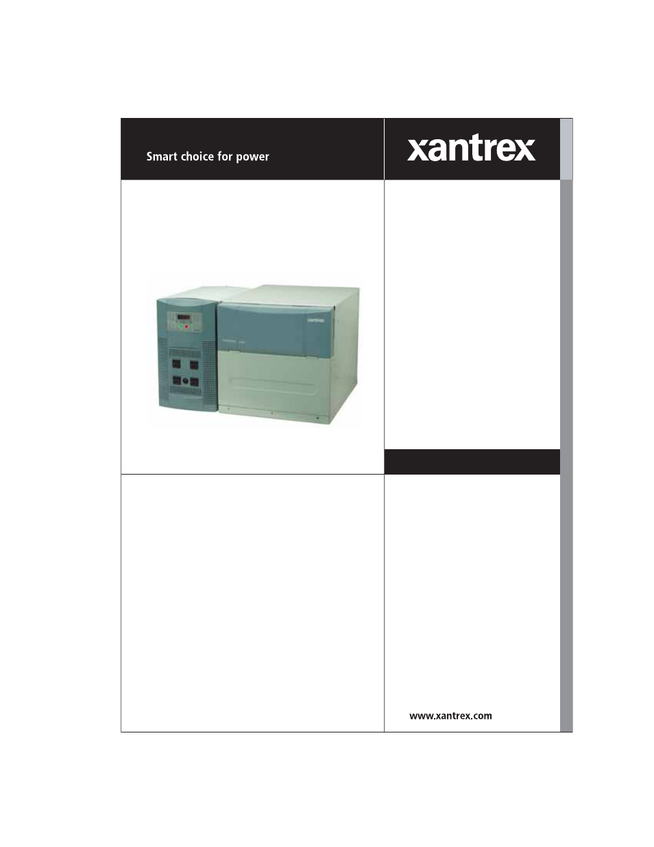 Xantrex Technology PH1800 User Manual | 64 pages