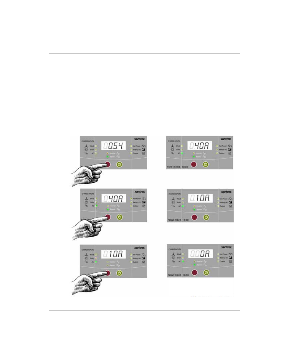 Changing charging settings | Xantrex Technology PH1800 User Manual | Page 33 / 64