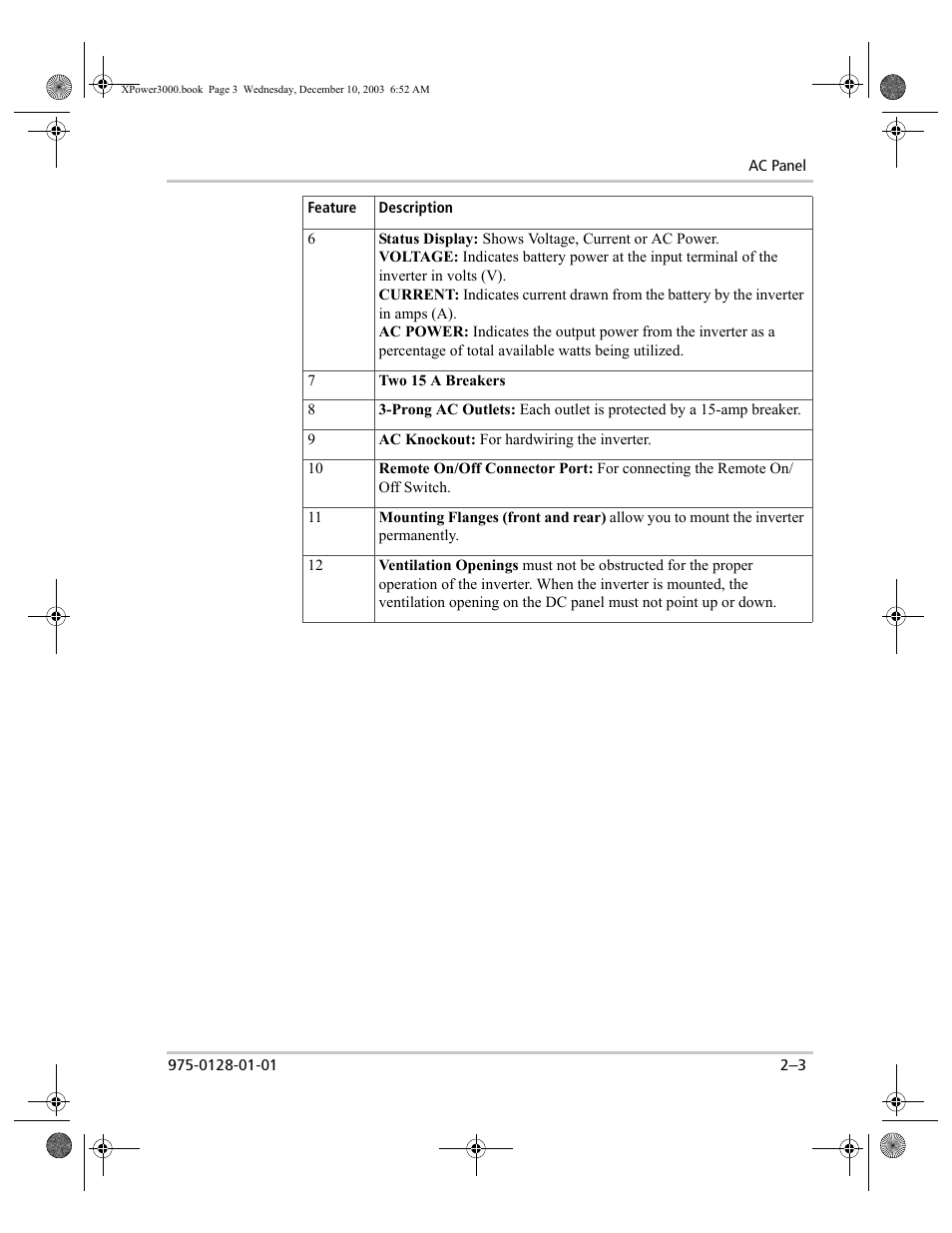 Xantrex Technology 3000 User Manual | Page 17 / 64