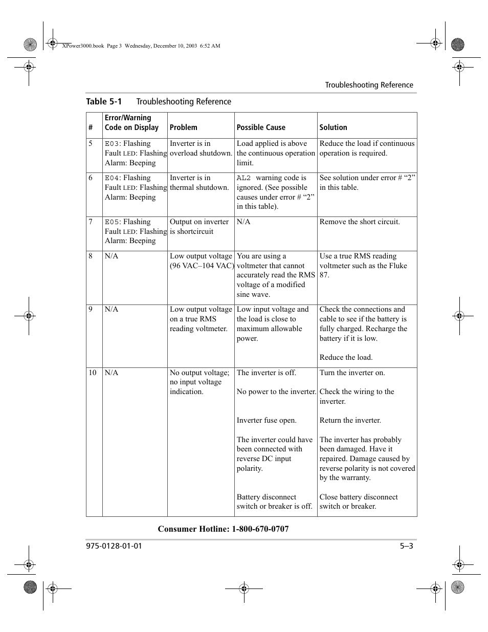 Xantrex Technology 3000 User Manual | Page 43 / 64