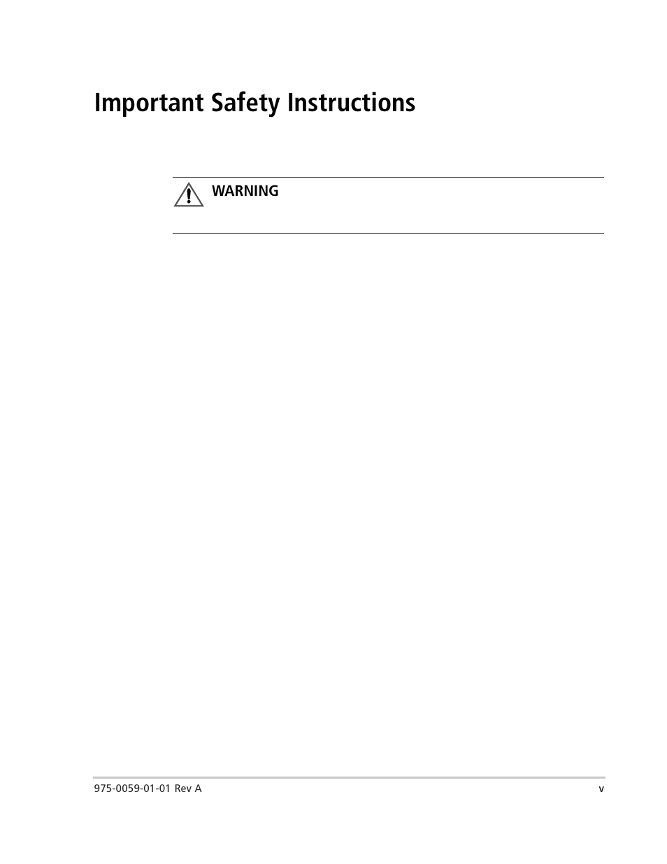 Important safety instructions, Warning | Xantrex Technology power Inverter Stacking User Manual | Page 7 / 50