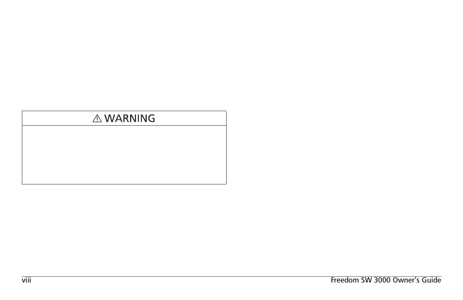 Regulatory | Xantrex Technology FREEDOM SW 3000 User Manual | Page 10 / 86