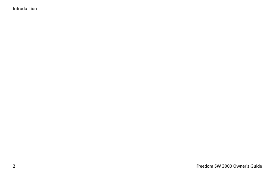About the freedom sw 3000 inverter/charger, Premium power and ease of use | Xantrex Technology FREEDOM SW 3000 User Manual | Page 16 / 86