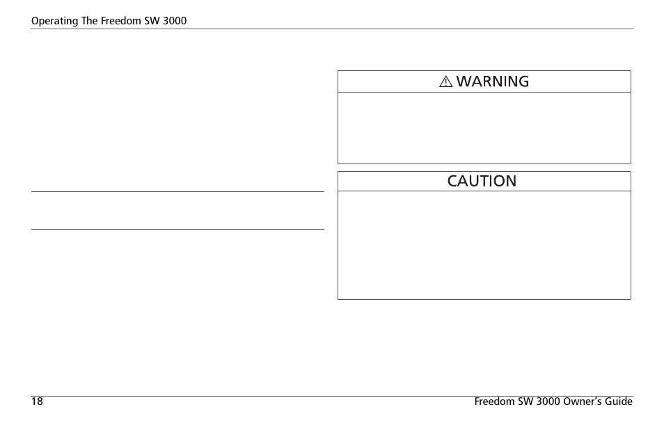Operating in equalization mode | Xantrex Technology FREEDOM SW 3000 User Manual | Page 32 / 86