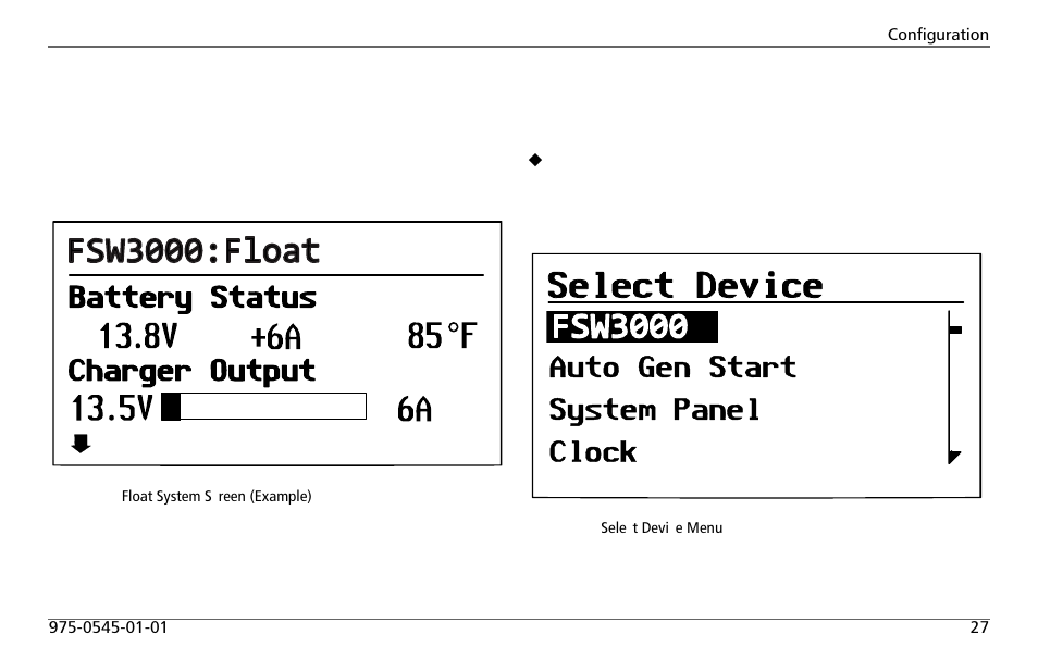 Menu | Xantrex Technology FREEDOM SW 3000 User Manual | Page 41 / 86