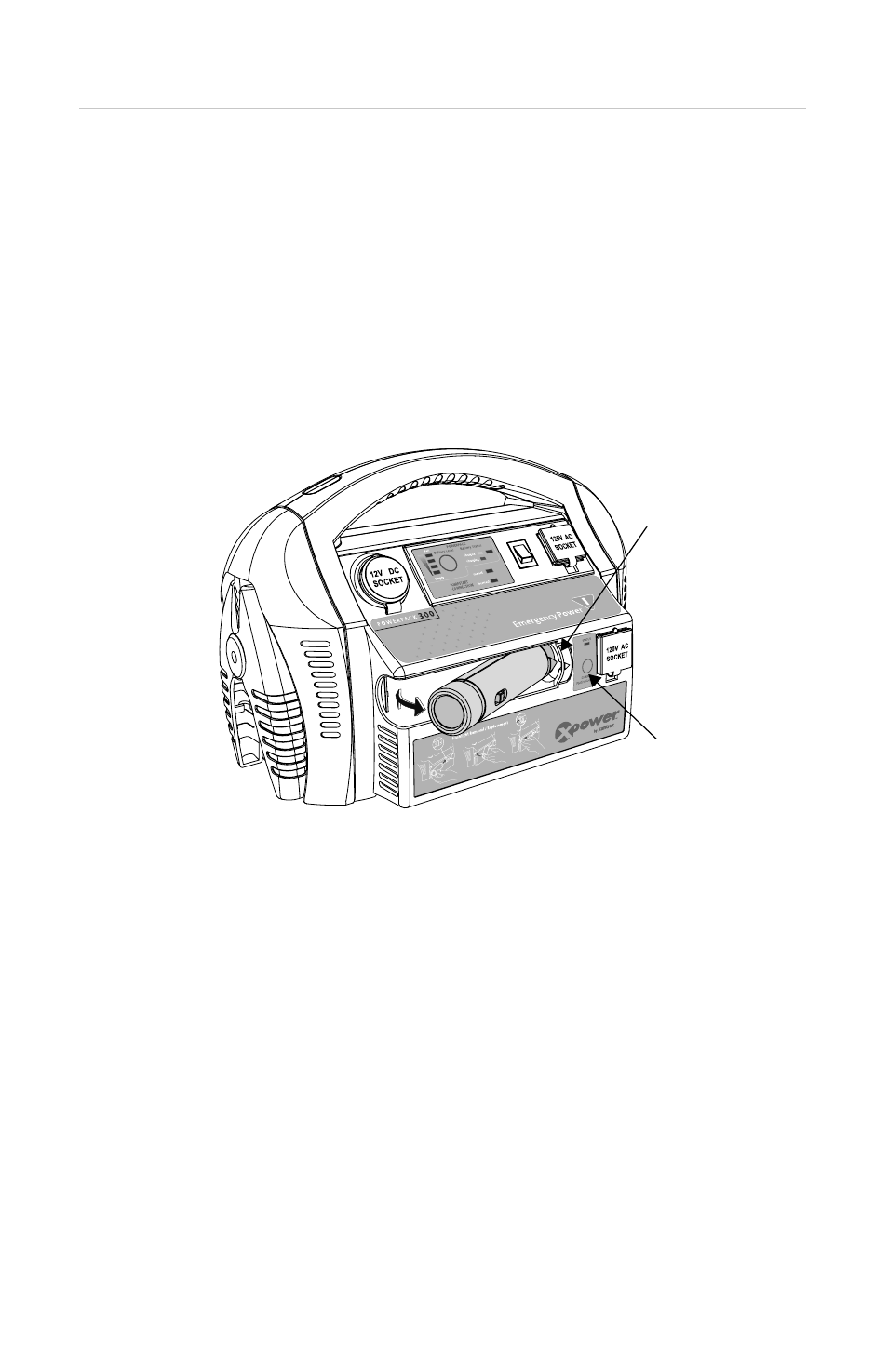 Using the flashlight | Xantrex Technology Powerpack 300 User Manual | Page 26 / 61