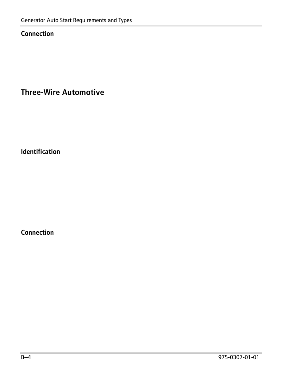 Three-wire automotive | Xantrex Technology XW User Manual | Page 108 / 124