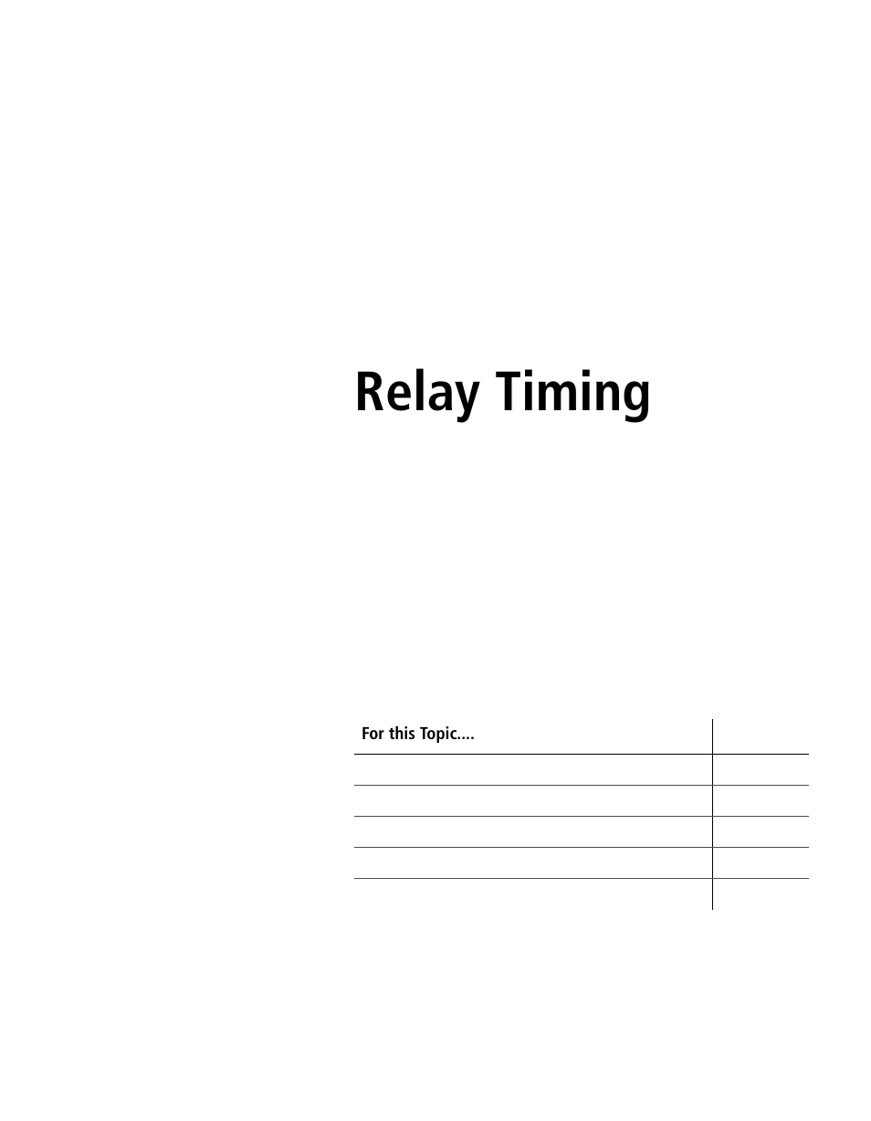 Relay timing | Xantrex Technology XW User Manual | Page 109 / 124