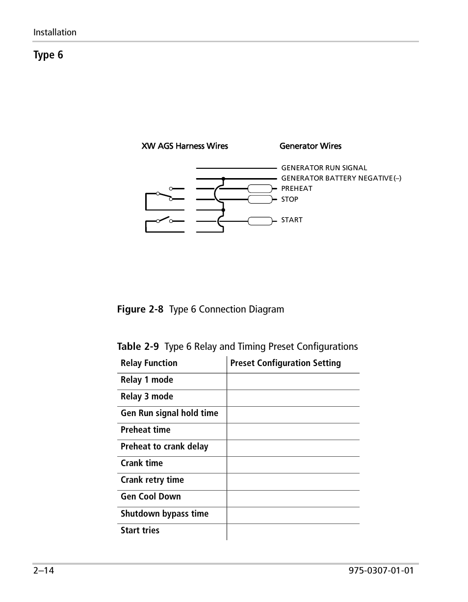 Type 6 | Xantrex Technology XW User Manual | Page 36 / 124