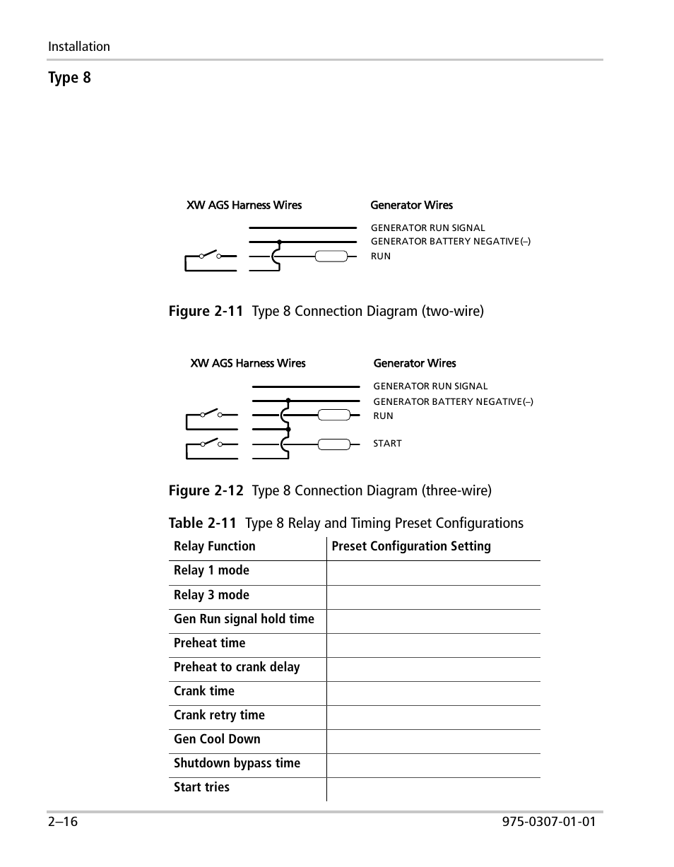 Type 8 | Xantrex Technology XW User Manual | Page 38 / 124