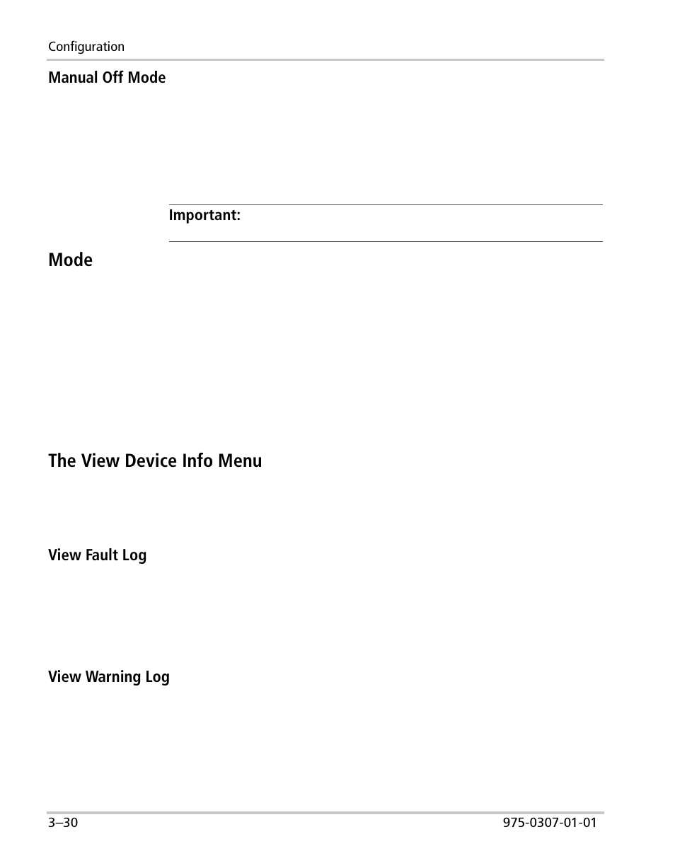 Mode, The view device info menu | Xantrex Technology XW User Manual | Page 80 / 124