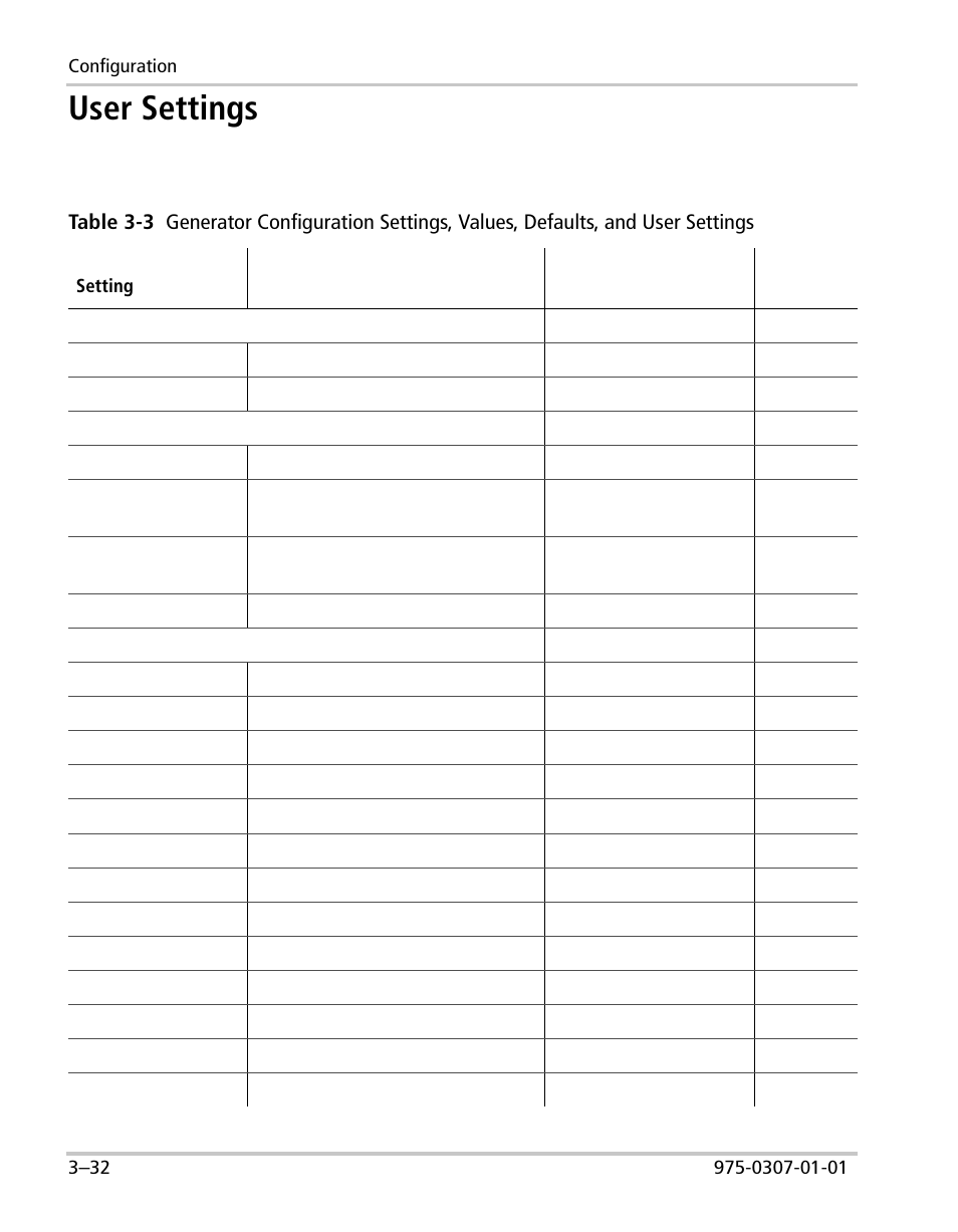 User settings | Xantrex Technology XW User Manual | Page 82 / 124