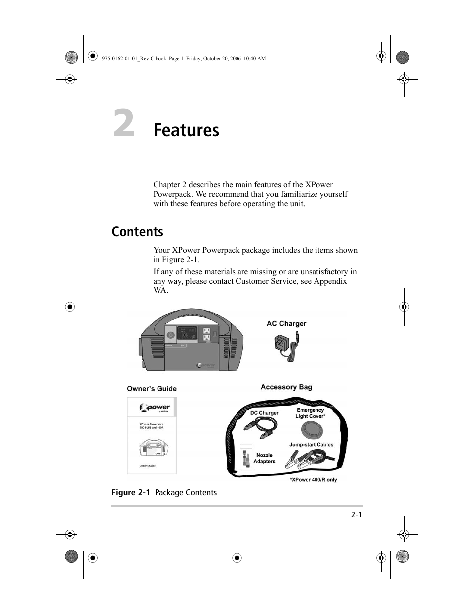 Xantrex Technology XPower Powerpack 400 Plus User Manual | Page 19 / 82