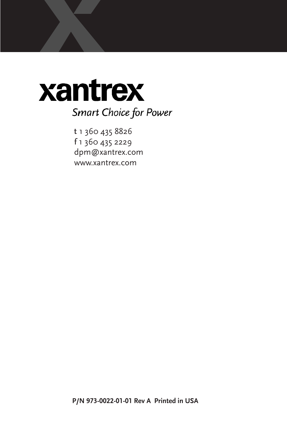 Xantrex Technology SW Communications Adapter User Manual | Page 36 / 36
