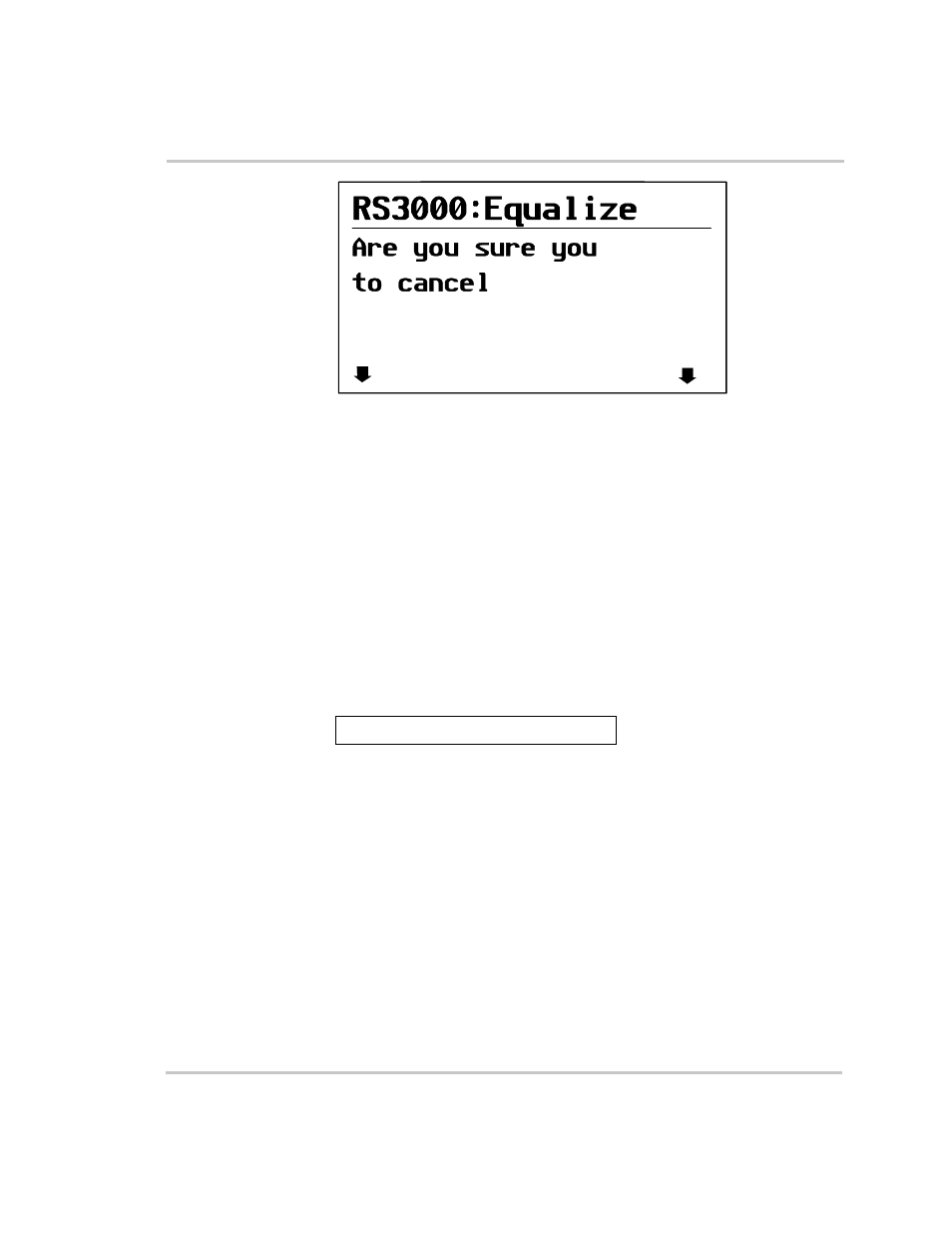 Batt type, Batt type –16, Figure 3-12 equalization cancellation warning –16 | Want equalization | Xantrex Technology RS3000 User Manual | Page 66 / 128