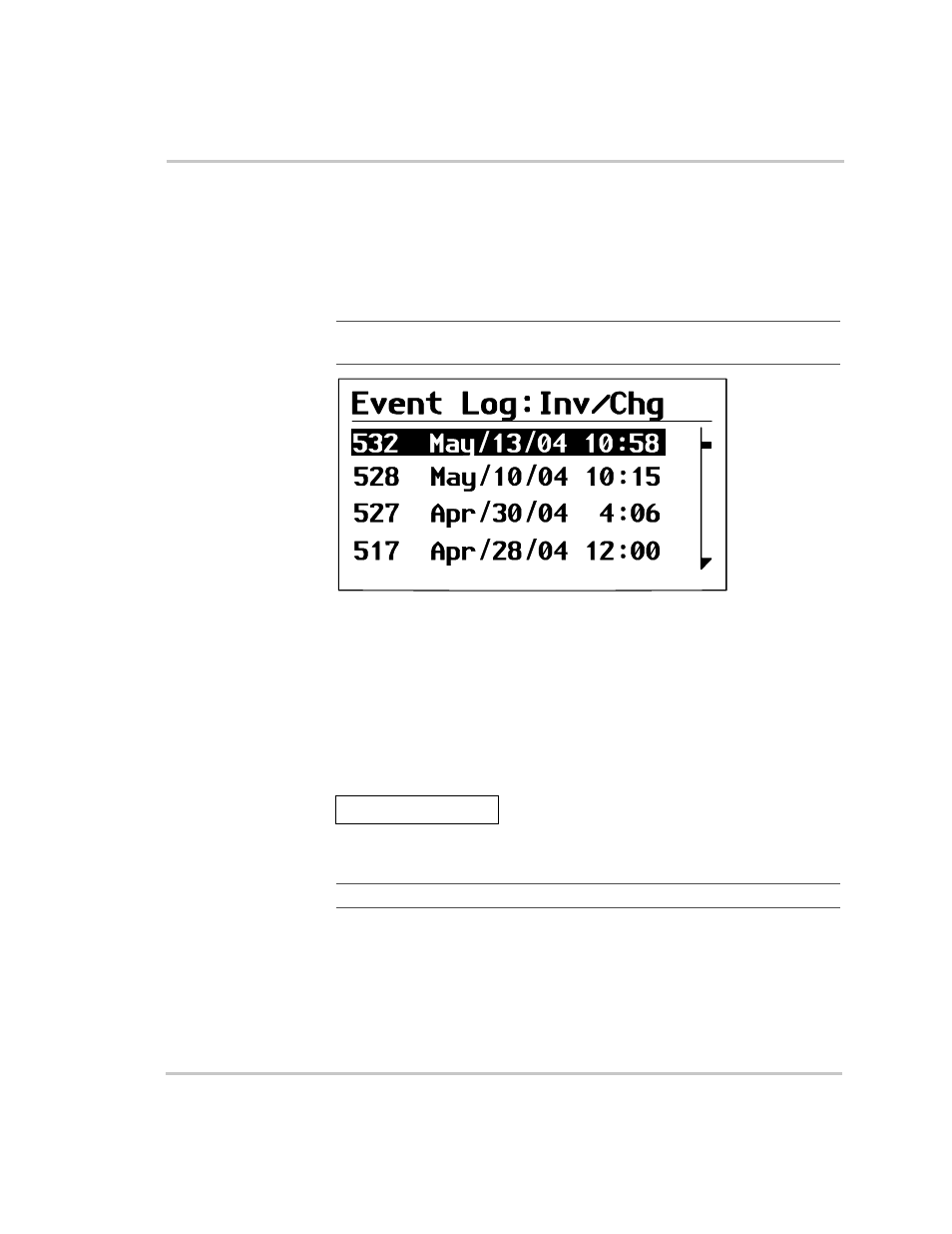 View event log, Restore defaults, View event log –28 restore defaults –28 | Figure 3-14 event log –28, E event log shown in figure 3-14 | Xantrex Technology RS3000 User Manual | Page 78 / 128