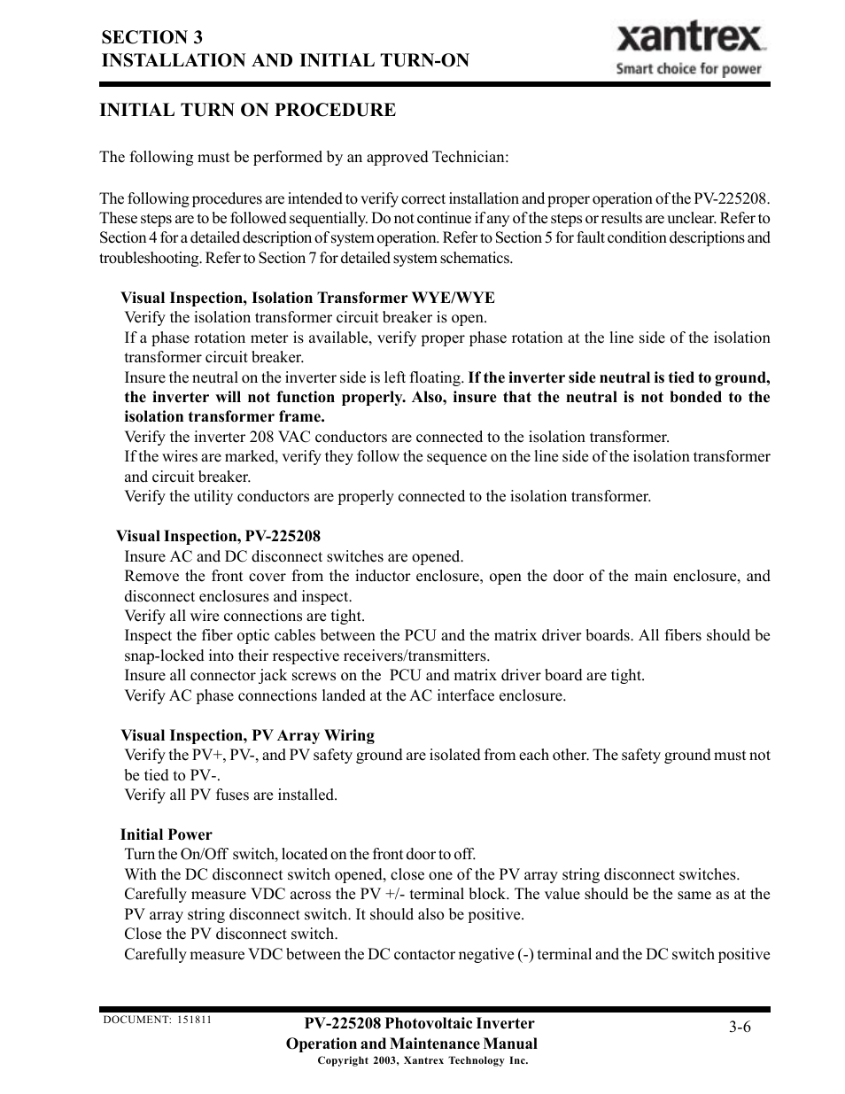 Xantrex Technology PV-225208 User Manual | Page 14 / 47