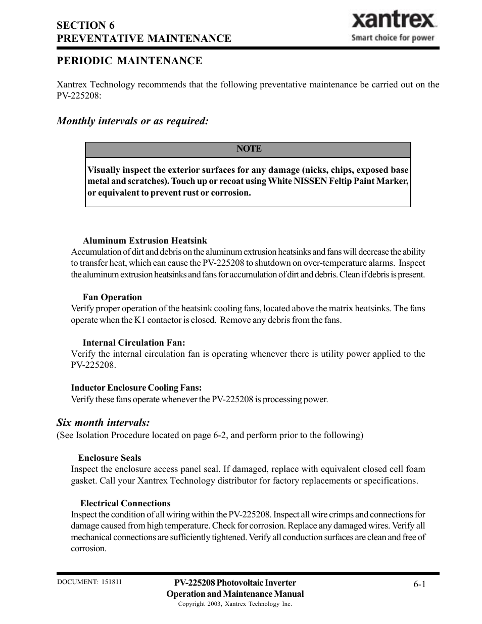 Xantrex Technology PV-225208 User Manual | Page 29 / 47