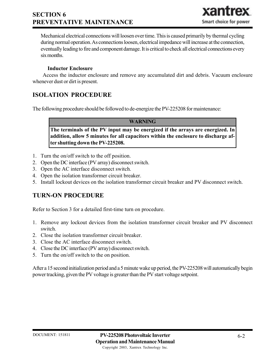 Xantrex Technology PV-225208 User Manual | Page 30 / 47