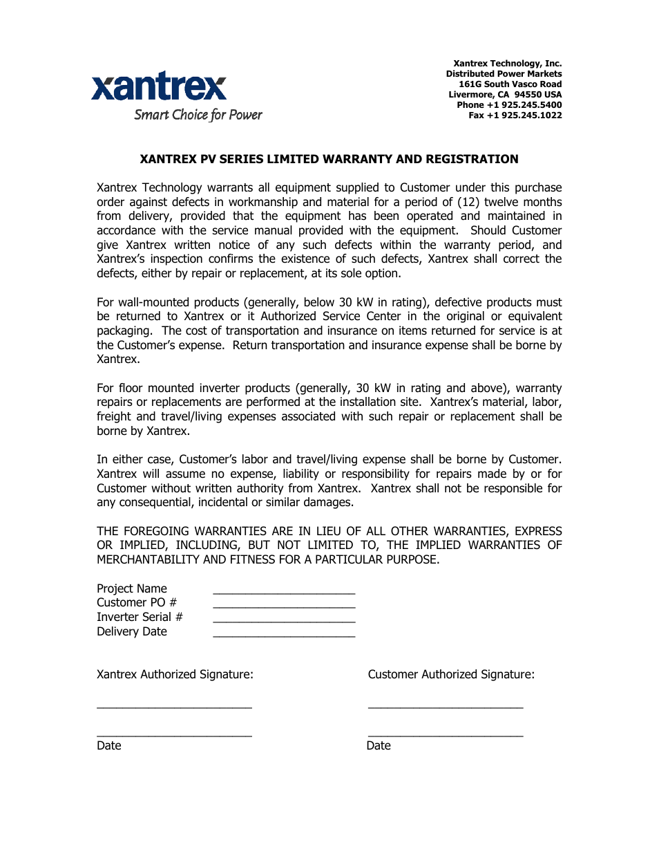 Xantrex Technology PV-225208 User Manual | Page 35 / 47