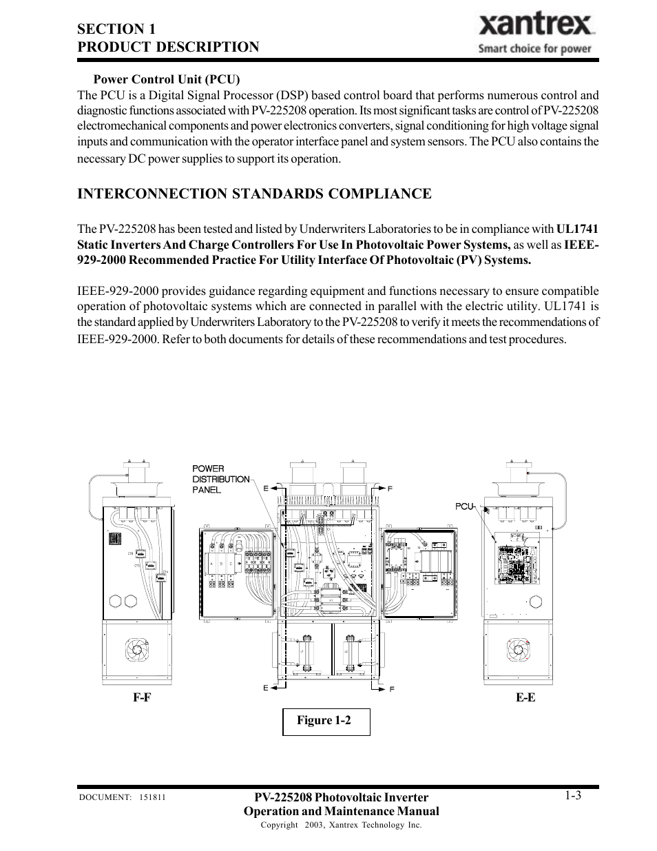 Interconnection standards compliance | Xantrex Technology PV-225208 User Manual | Page 5 / 47