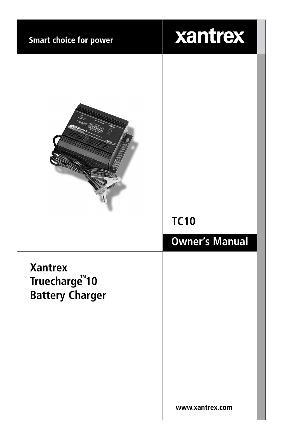 Xantrex Technology TC10 User Manual | 26 pages