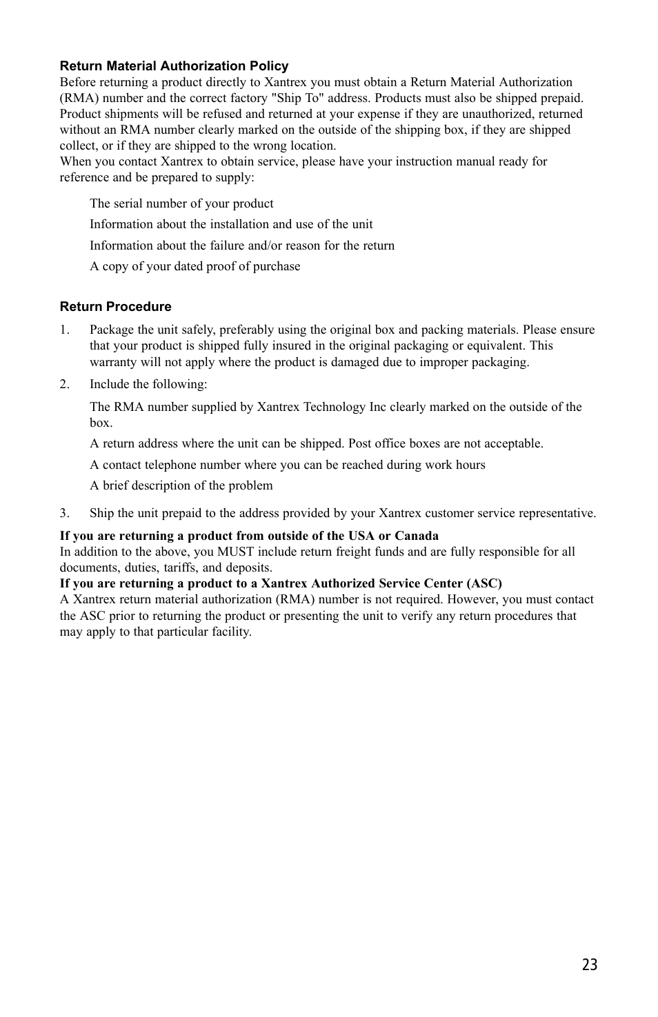 Xantrex Technology TC10 User Manual | Page 23 / 26