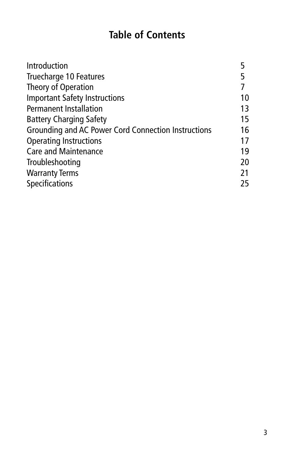 Xantrex Technology TC10 User Manual | Page 3 / 26