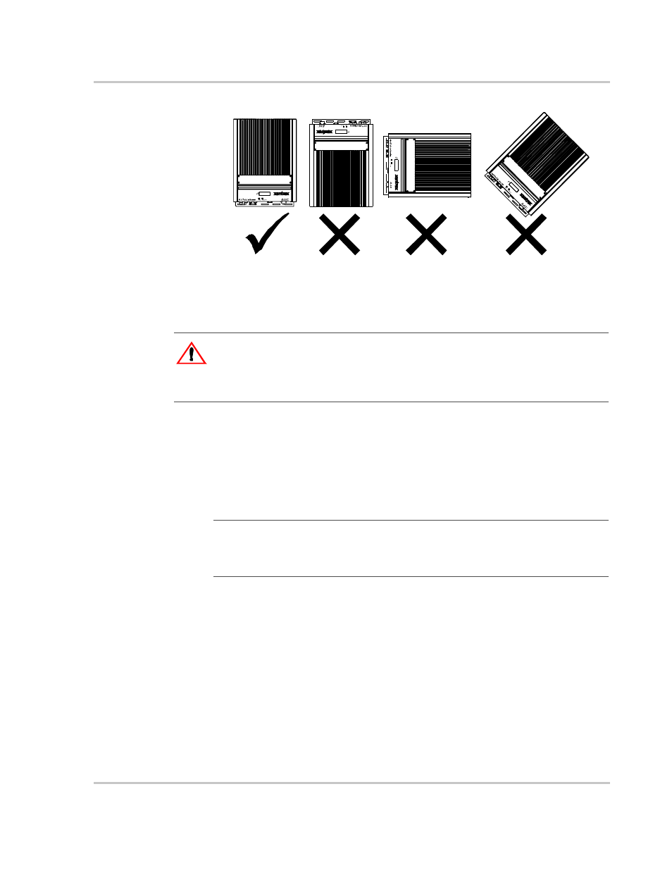 Pv array requirements, General recommendations, Equipment and installation recommendations | Pv array requirements –5, Figure 2-2, Gt inverter mounting orientation –5, Warning: shock hazard | Xantrex Technology GT 2.5-DE User Manual | Page 25 / 84