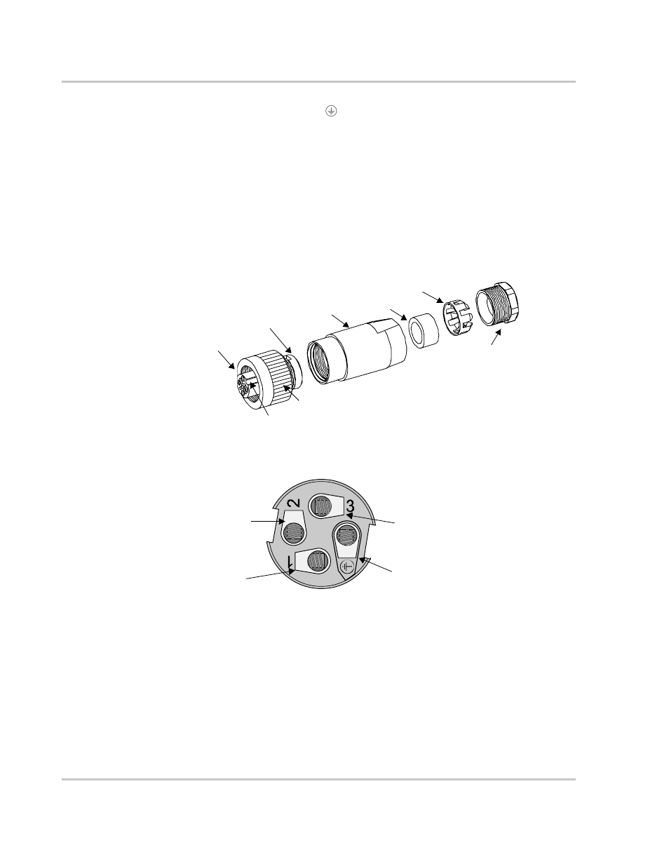 Connecting to the gt inverter, Figure 3-3, Ac connector (female) –6 | Figure 3-4, Ac connector terminals –6 | Xantrex Technology GT 2.5-DE User Manual | Page 42 / 84