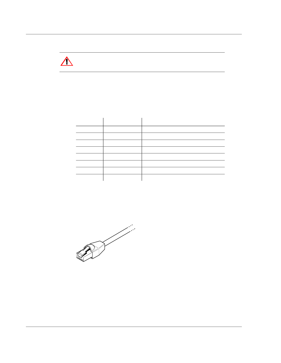 Cabling requirements, Rj45 connector requirements, Figure 3-9 | Rj45 connector –10, Table 3-1, T568a standard wiring –10, Caution: equipment damage | Xantrex Technology GT 2.5-DE User Manual | Page 46 / 84