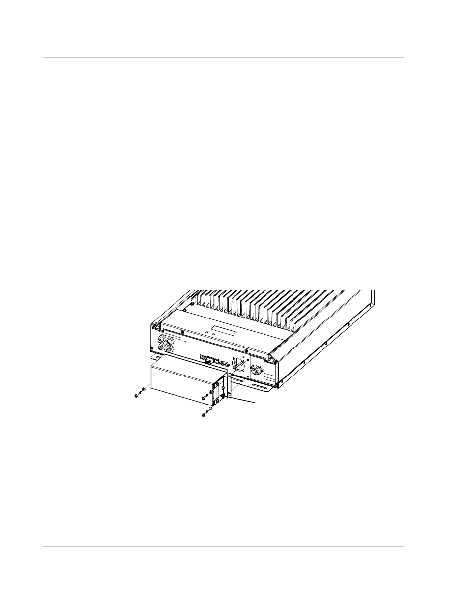 Connecting network cable between inverters, Figure 3-10 replacing the comm port cover –12 | Xantrex Technology GT 2.5-DE User Manual | Page 48 / 84