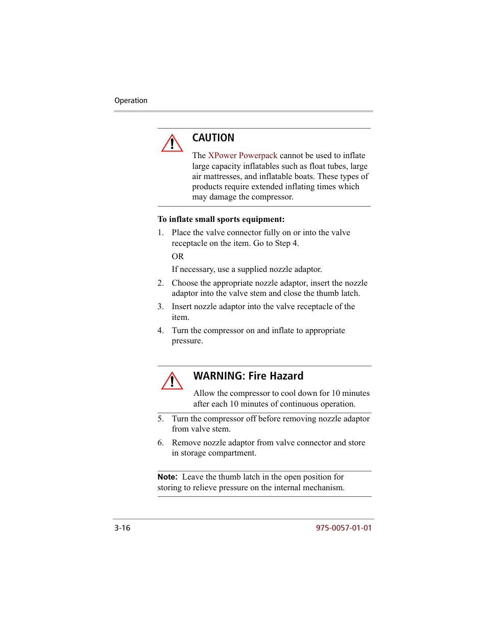 Caution, Warning: fire hazard | Xantrex Technology 200 User Manual | Page 42 / 76