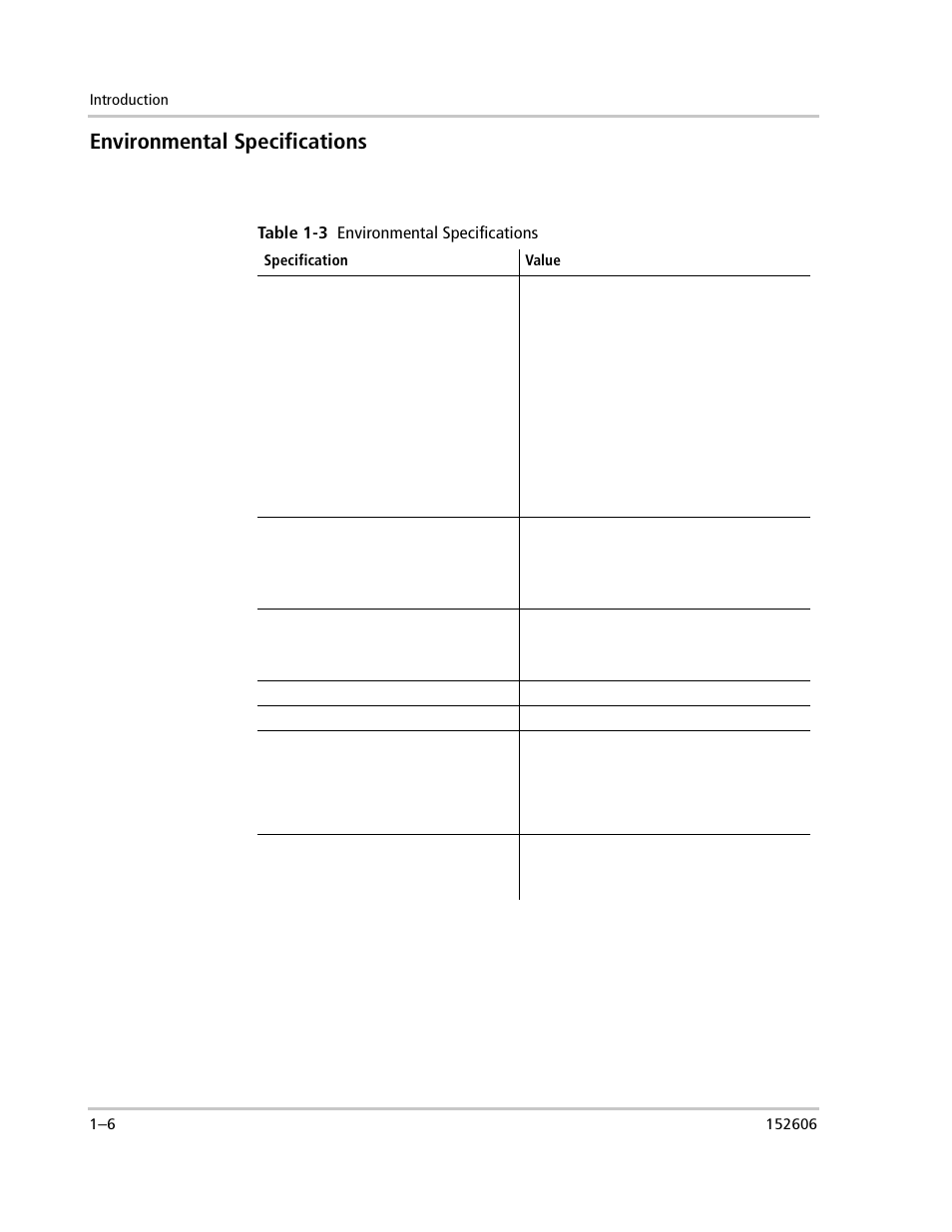 Environmental specifications | Xantrex Technology PV225S-480-P User Manual | Page 26 / 86