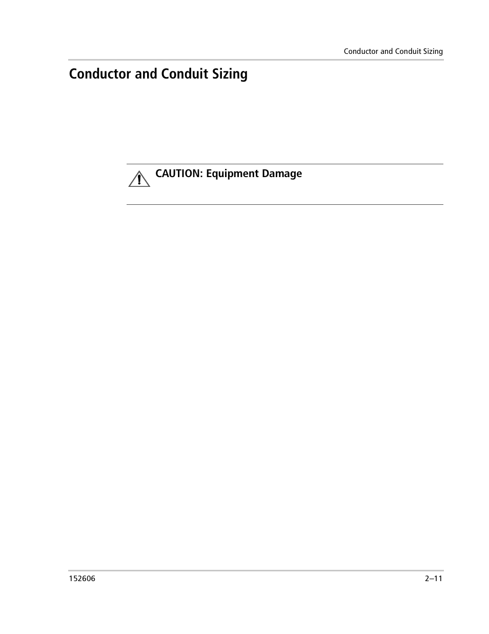 Conductor and conduit sizing, Caution: equipment damage | Xantrex Technology PV225S-480-P User Manual | Page 45 / 86