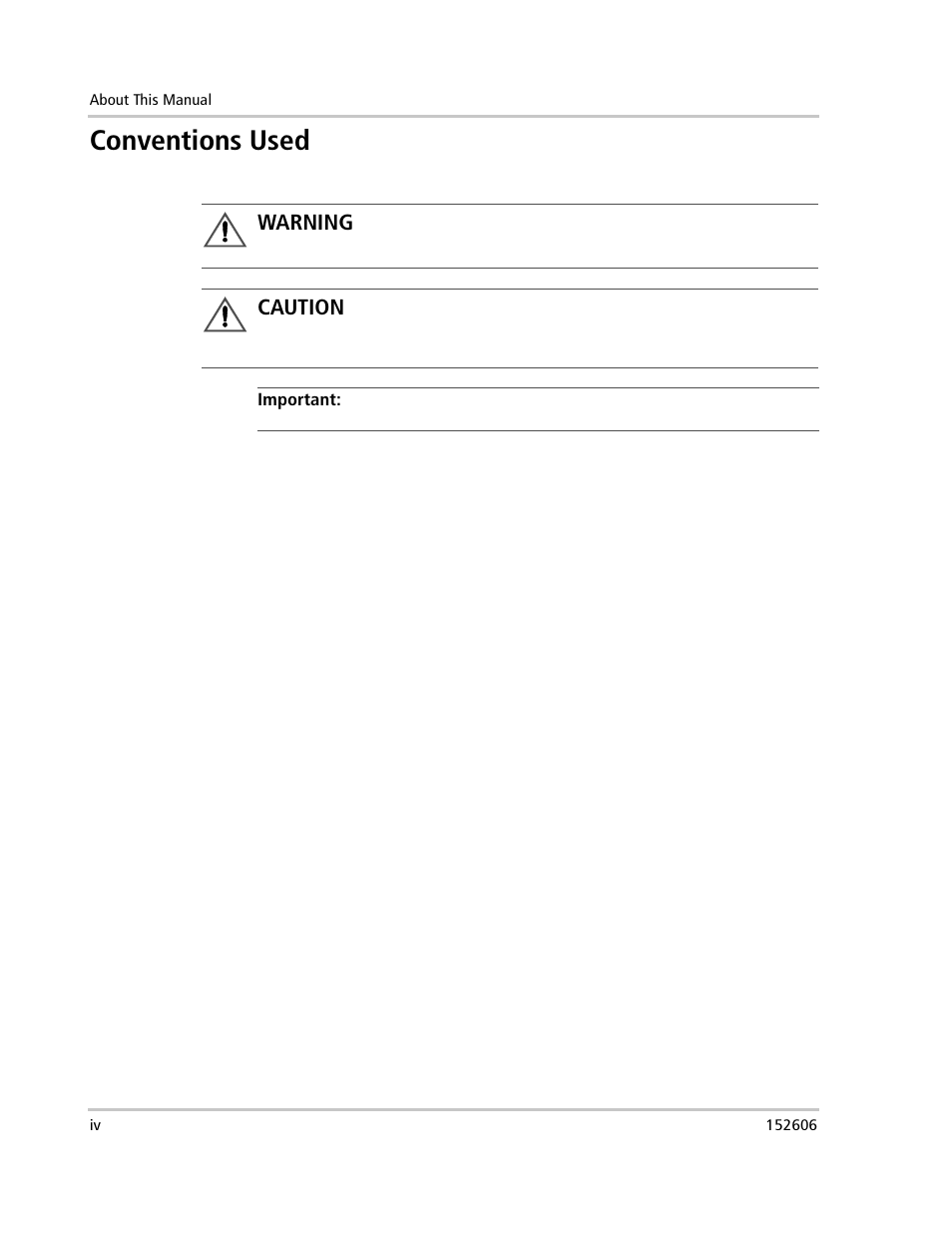 Conventions used, Warning, Caution | Xantrex Technology PV225S-480-P User Manual | Page 6 / 86