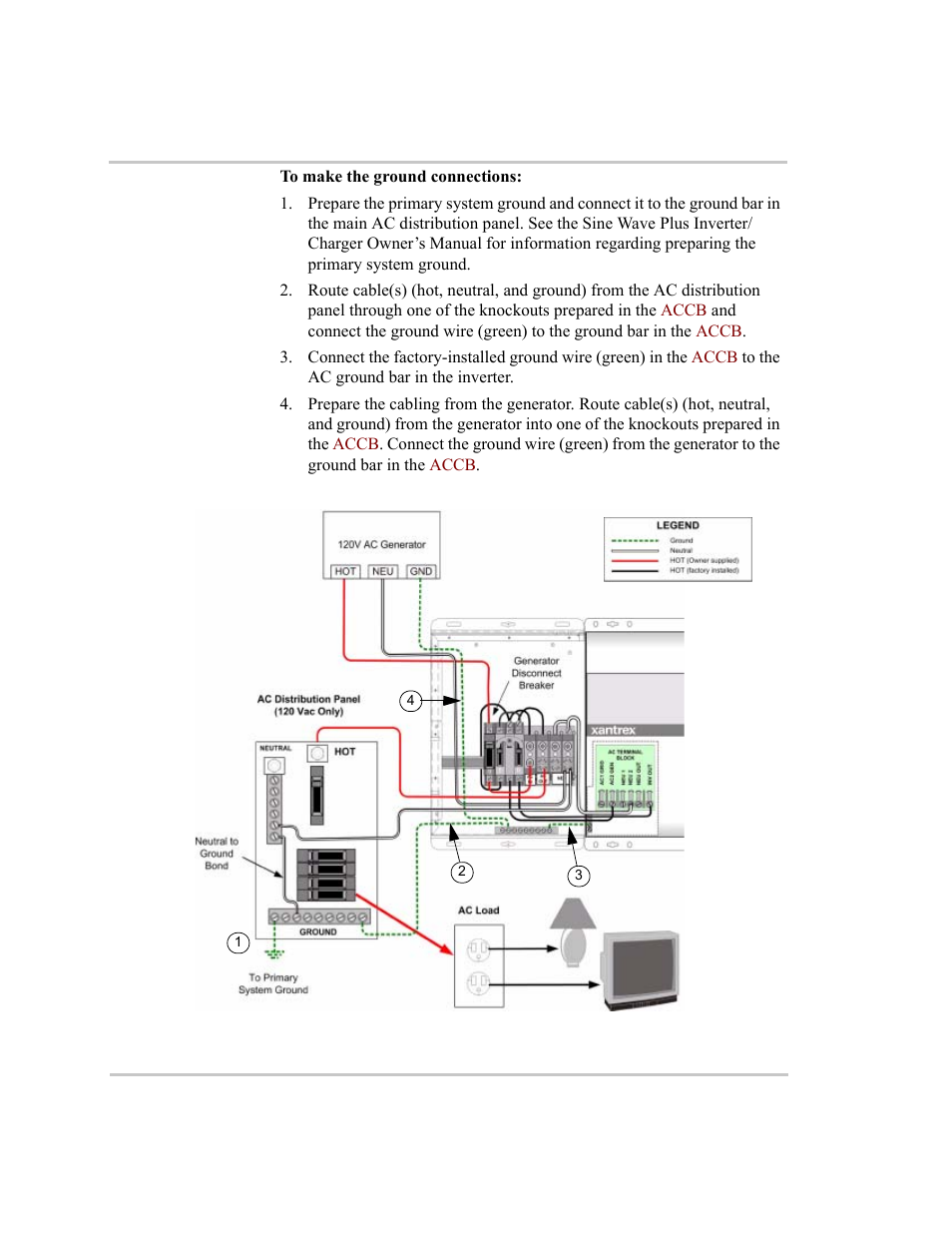 Ns first | Xantrex Technology ACCB User Manual | Page 35 / 66