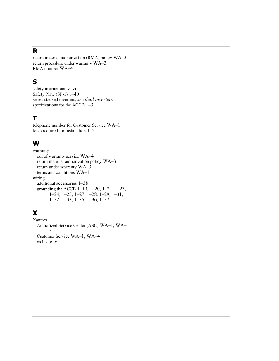 Xantrex Technology ACCB User Manual | Page 64 / 66