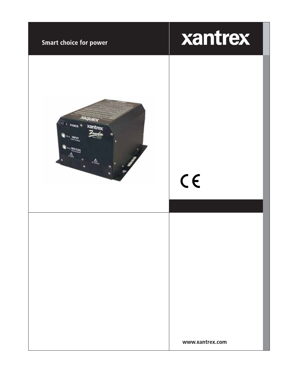 Xantrex Technology 10 User Manual | 68 pages