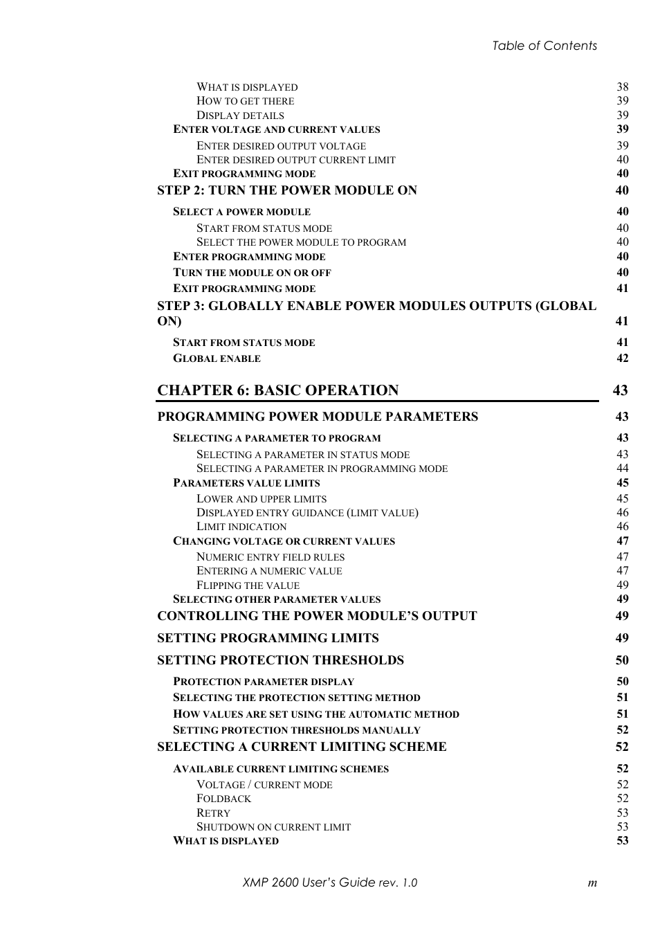 Chapter 6: basic operation 43 | Xantrex Technology XMP 2600 User Manual | Page 14 / 119