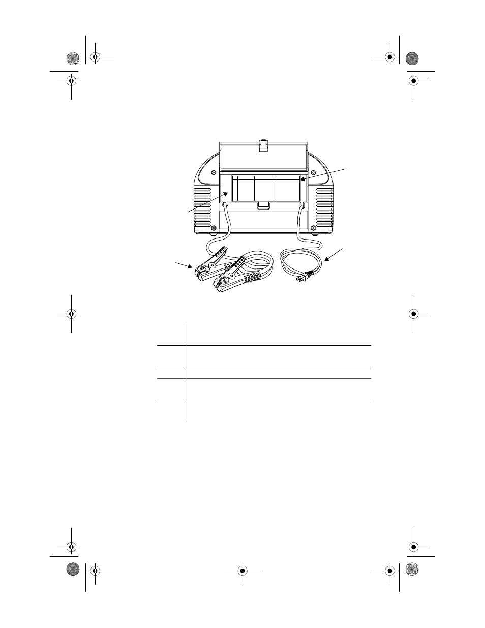Charger cable storage compartment, Figure 1-2 duracell® charger storage compartment | Xantrex Technology Link 2000 User Manual | Page 17 / 47