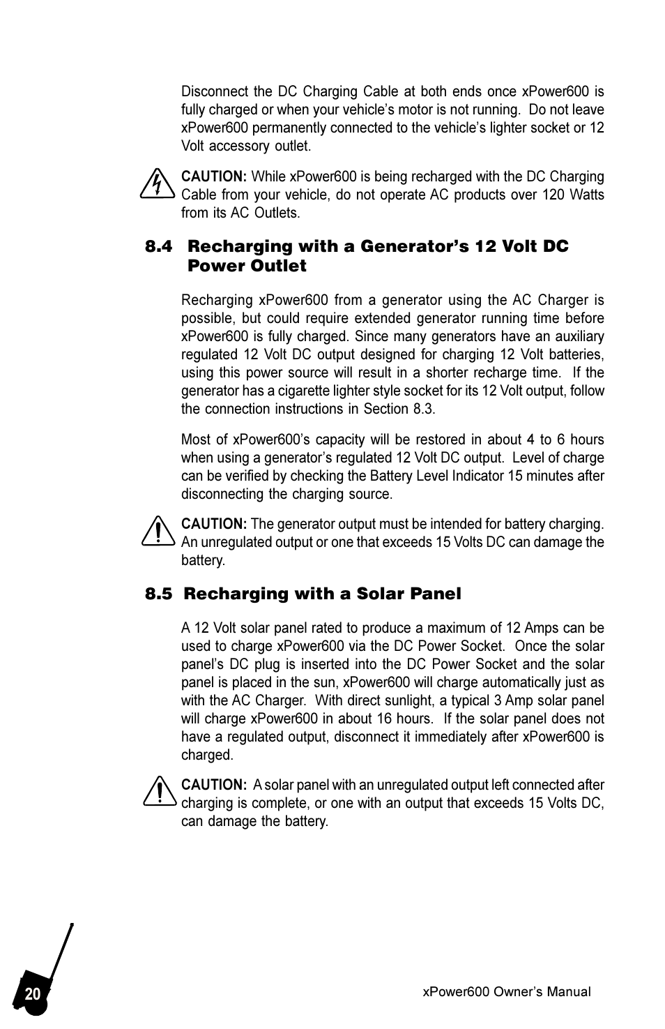 Xantrex Technology 600 User Manual | Page 24 / 36