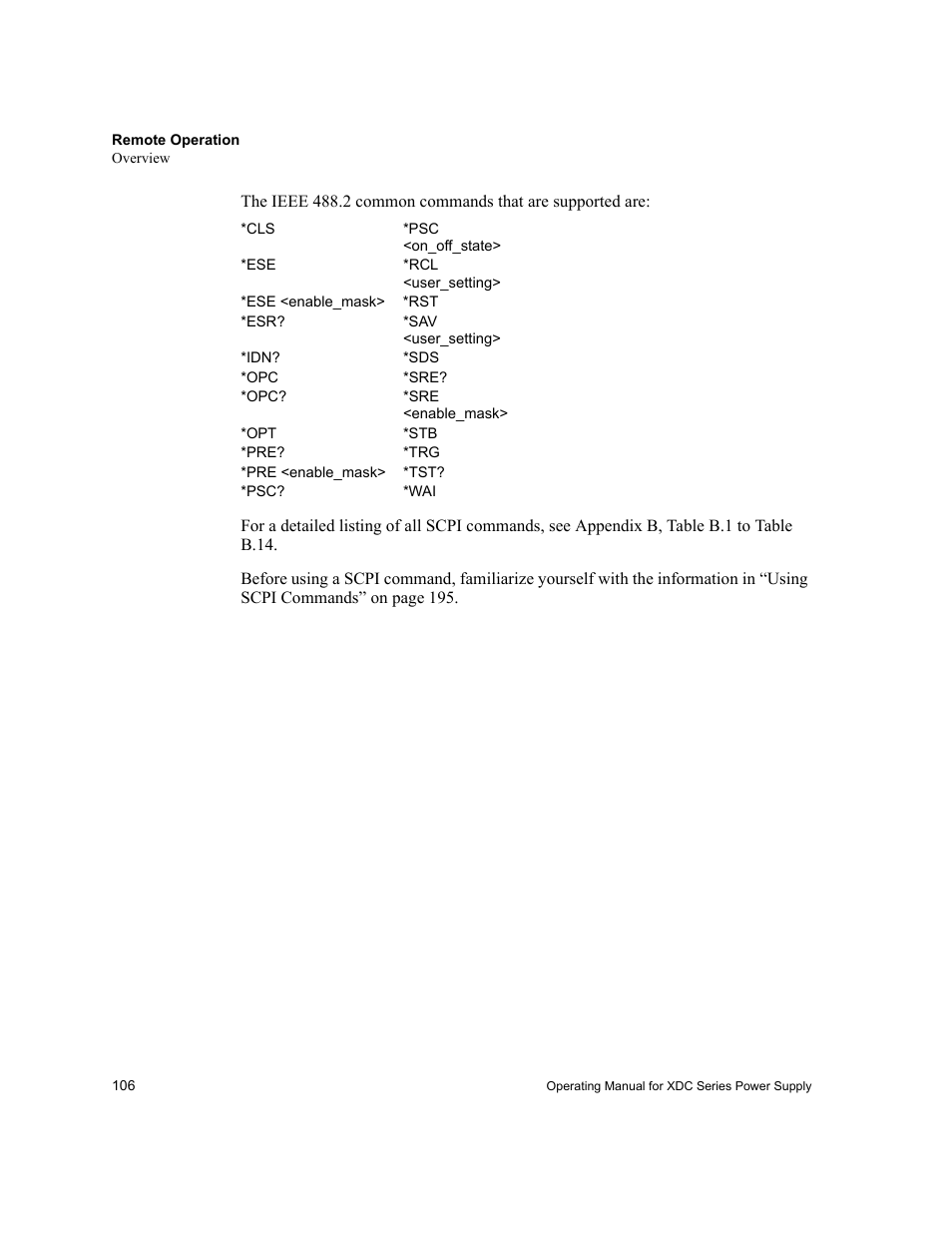 Xantrex Technology XDC User Manual | Page 108 / 254