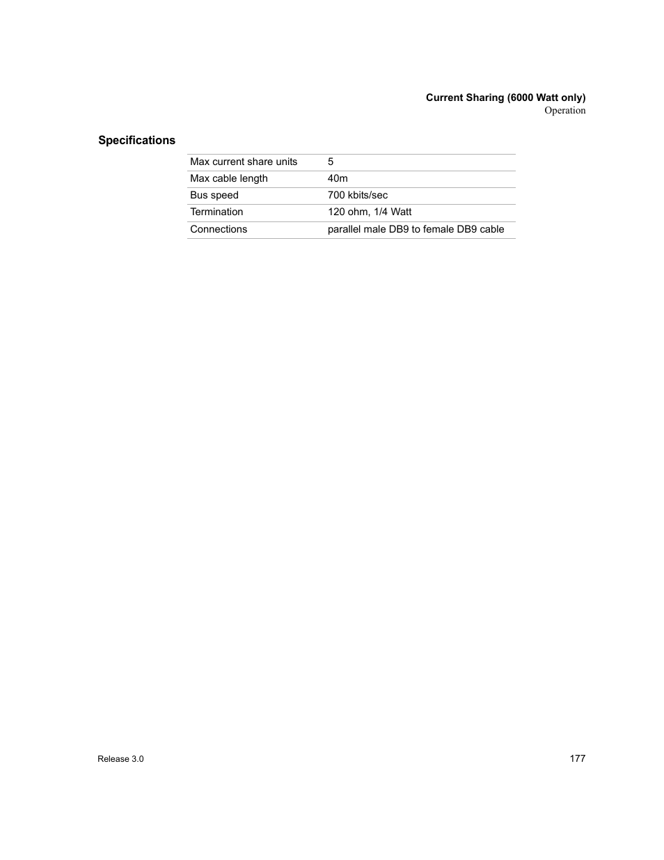 Specifications | Xantrex Technology XDC User Manual | Page 179 / 254