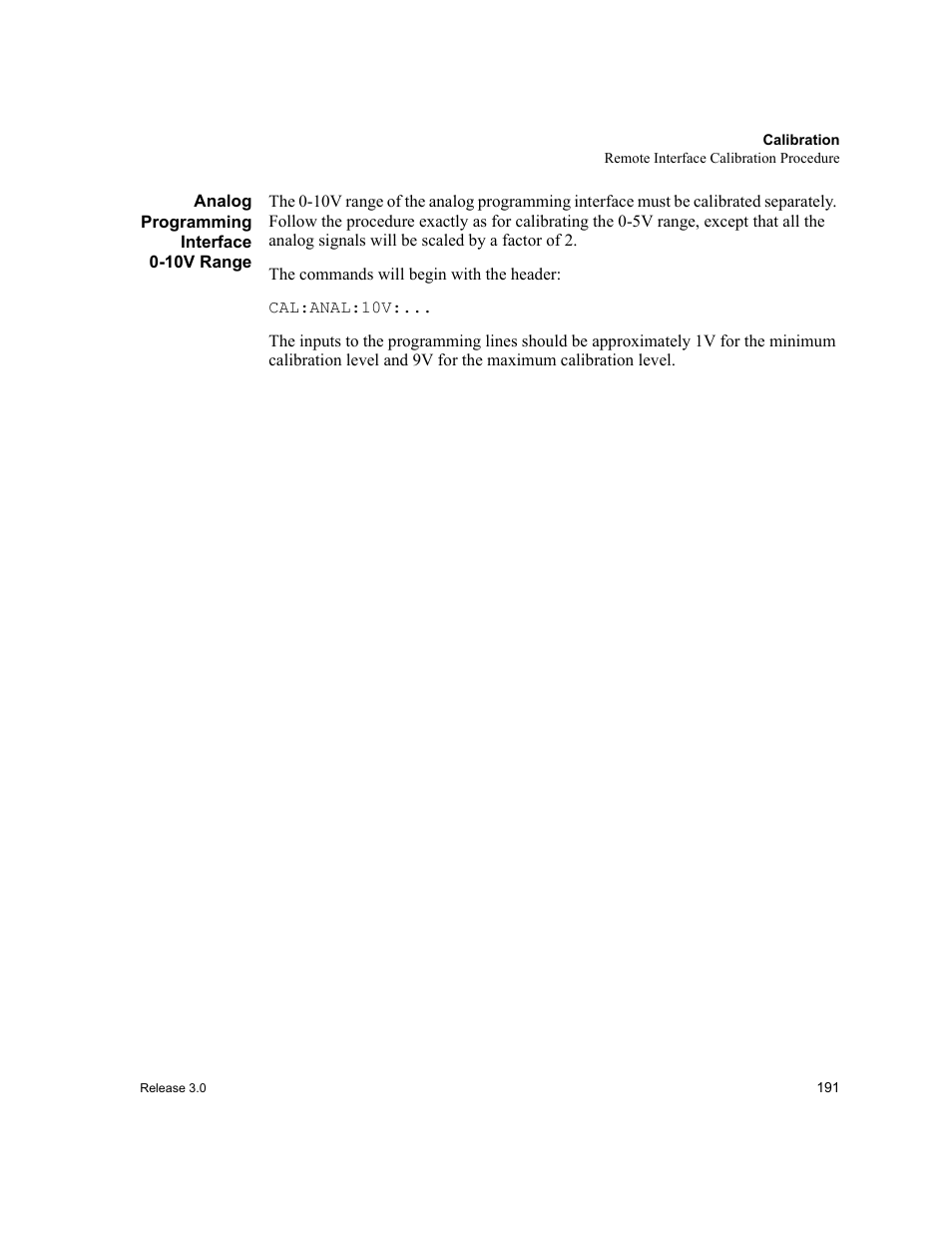 Analog programming interface 0-10v range | Xantrex Technology XDC User Manual | Page 193 / 254