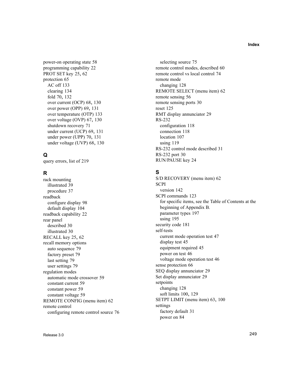 Xantrex Technology XDC User Manual | Page 251 / 254
